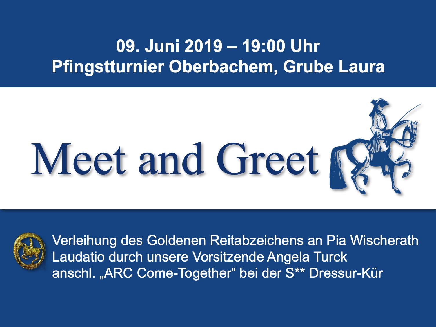 Read more about the article Meet and Greet in Oberbachem — Pfingstsonntag, 19:00 Uhr