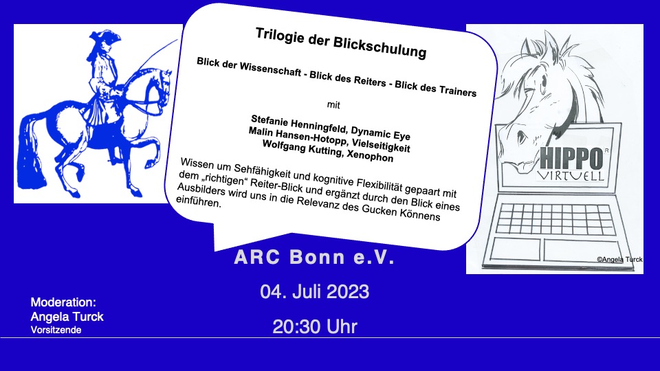 Read more about the article HIPPO virtuell — Trilogie der Blickschulung