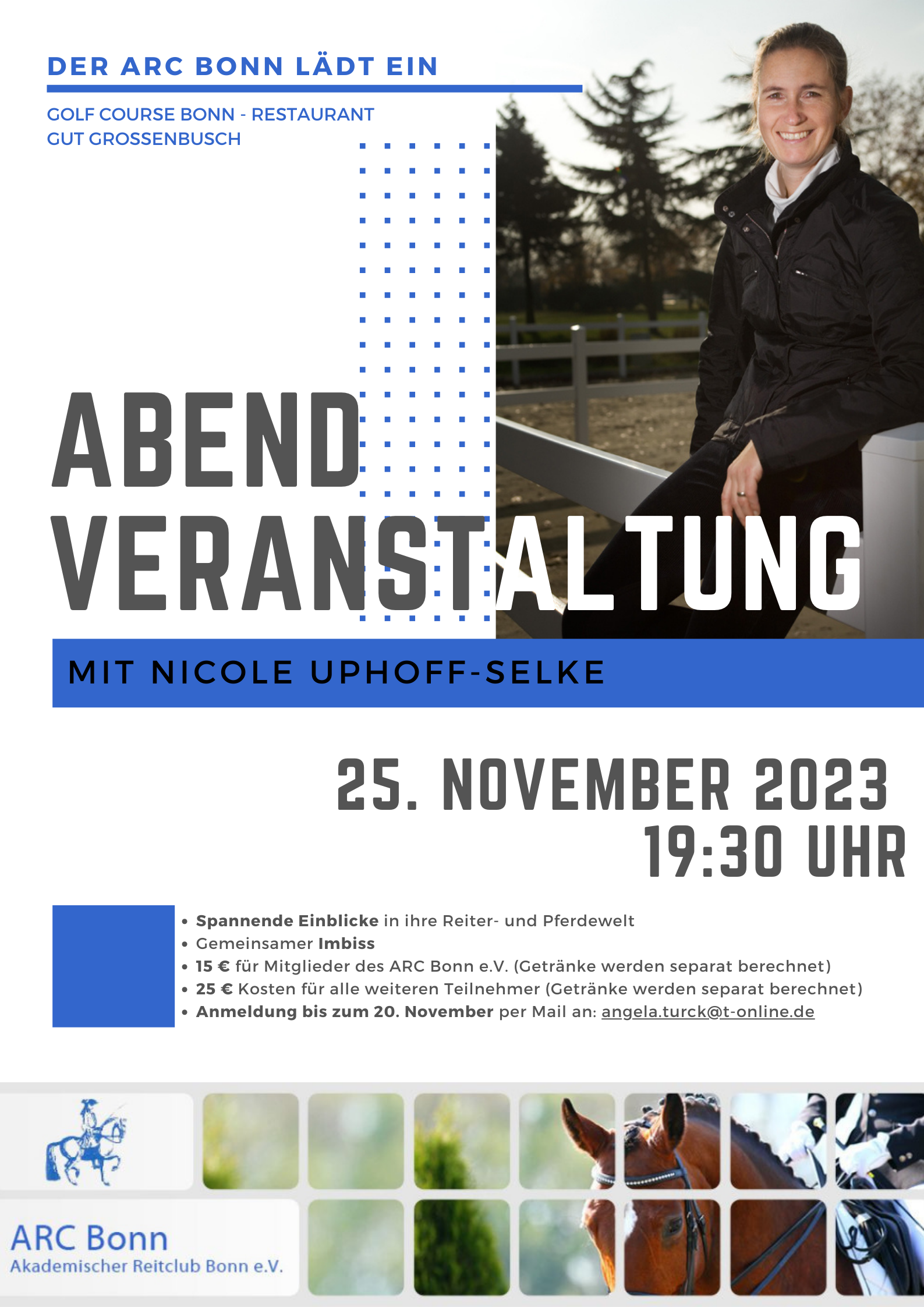 Read more about the article Vortragsabend mit Nicole Uphoff-Selke | 25. November 2023