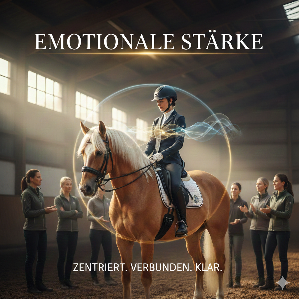Read more about the article Workshop: Emotionale Stärke für Reiter:innen & Turnierbegleiter:innen & Trainer:innen & Eltern & Interessierte